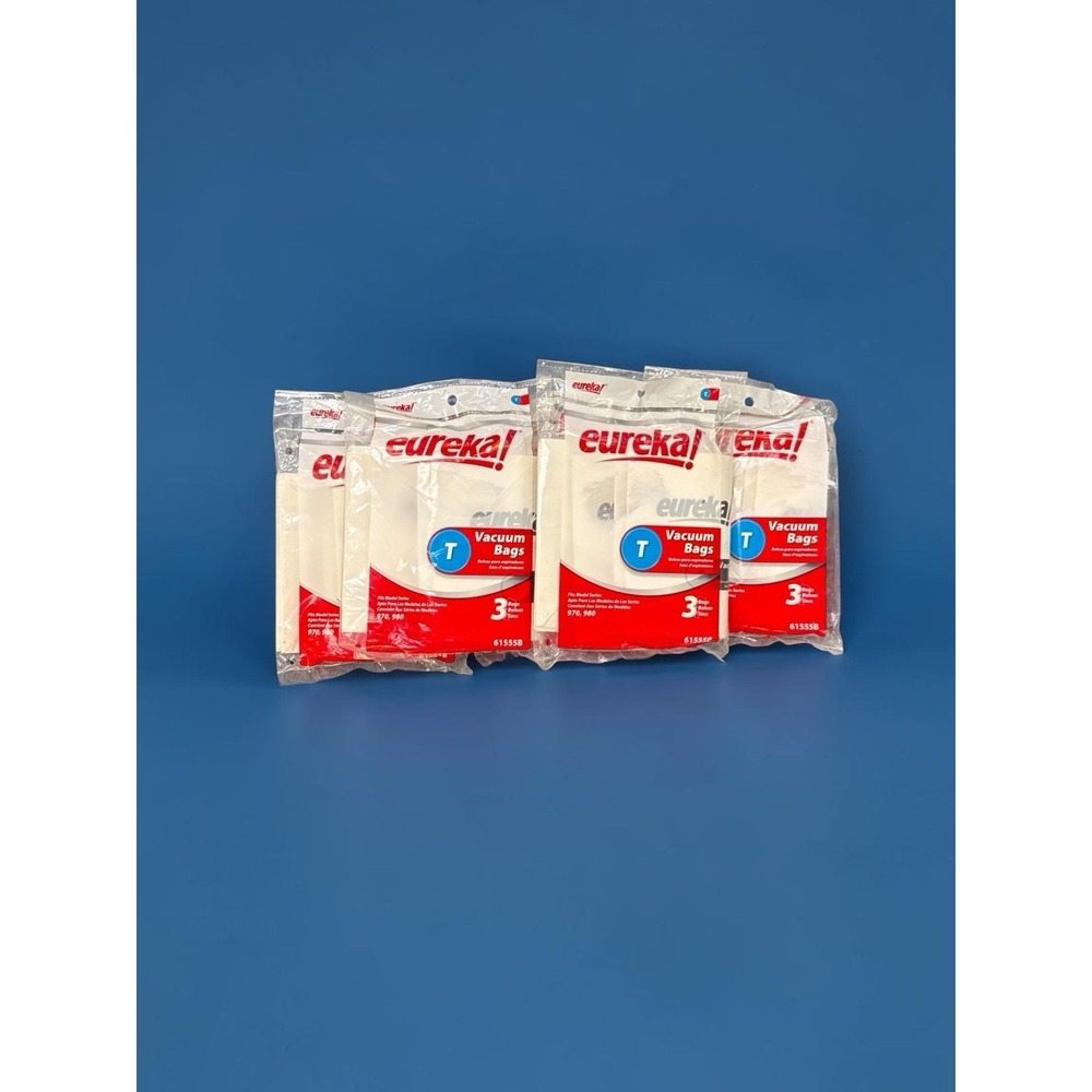 Genuine Eureka Style T Vacuum / Dust Bags 61555B Series 970 , 980 15 Bags